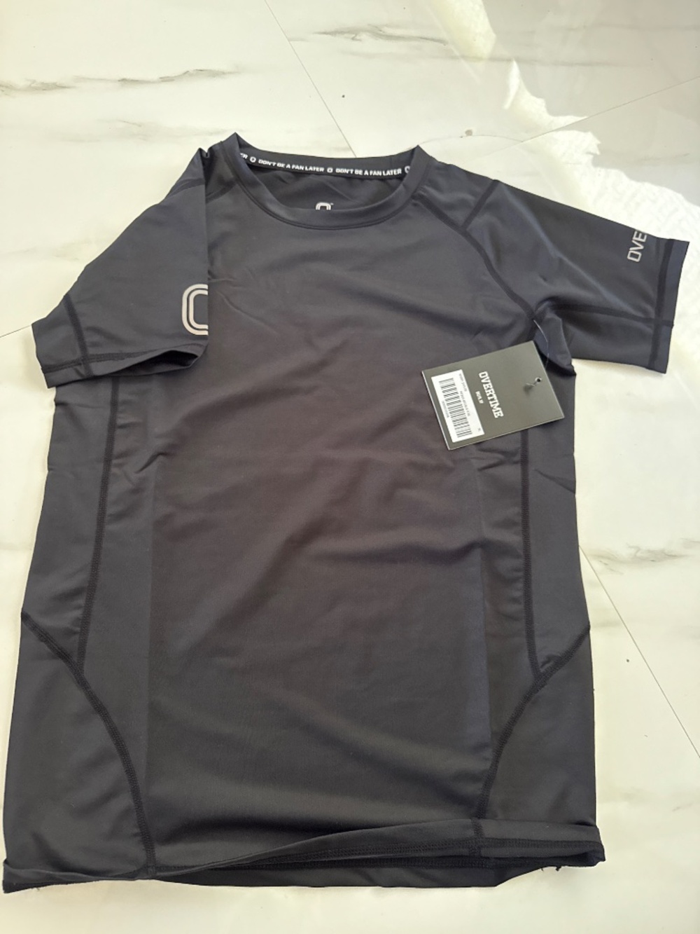 Overtime Valid Compression Tee - Picture 7 of 8